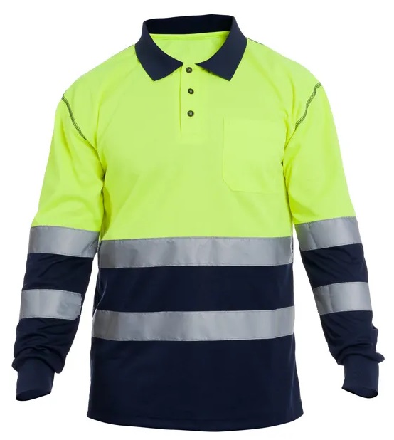 POLO JUDE · ML · BICOLOR · ALGODON · BOLSILLO · AIREADORES AXILAS · AV · CE II CAT · [150g]