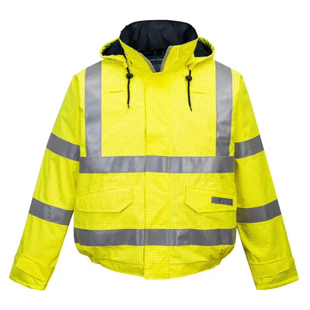 CAZADORA BOMBER S773 BIZFLAME RAIN WINTER · IGNIFUGO · ANTIESTATICO · IMPERMEABLE [3/4] · AMBIENTES FRIOS -25ºC · QUIMICO · AV · CE II CAT