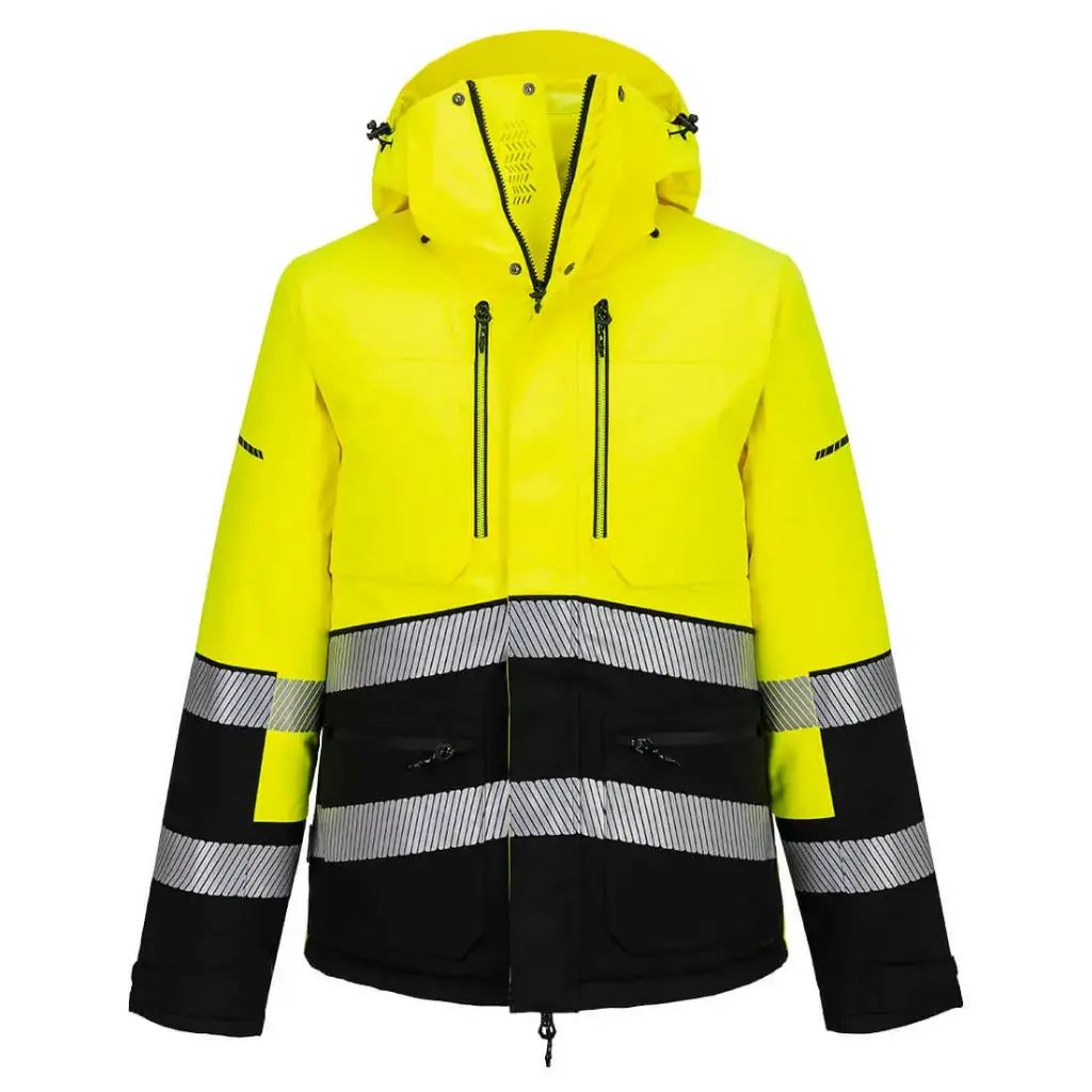 PARKA EV467 WINTER EV4 · BICOLOR · IMPERMEABLE [4/4] TEXPEL™ SPLASH ECO · AMBIENTES FRIOS -36º · BANDAS SEGMENTADAS · AV · CE II CAT